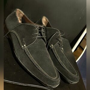 Black Suede Men's Shoes
